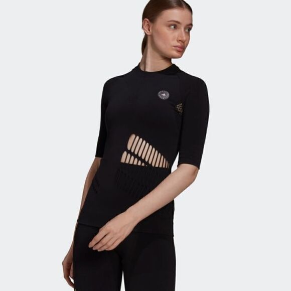 Adidas Stella McCartney TrueStrength Knit Top 3/4 - Picture 1 of 8